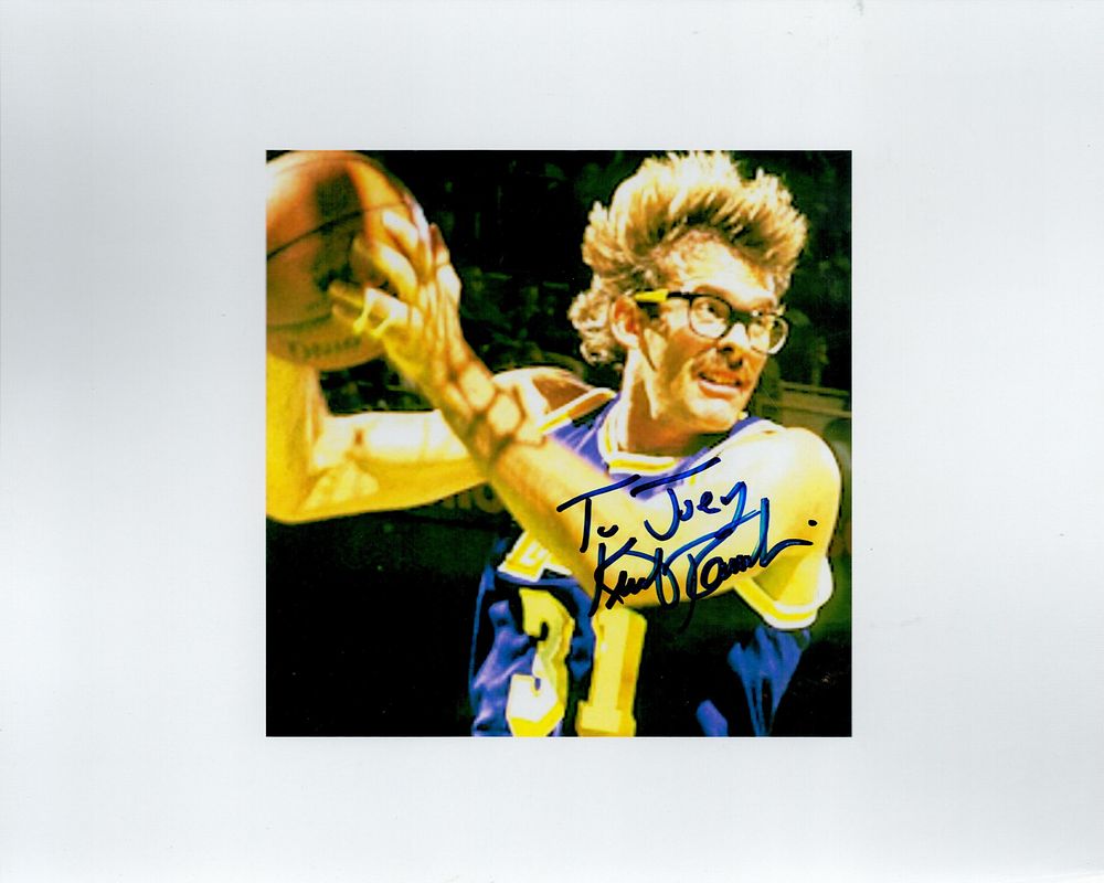 Lot 681: Basketball Kurt Rambis signed LA Lakers 10x8inch colour...