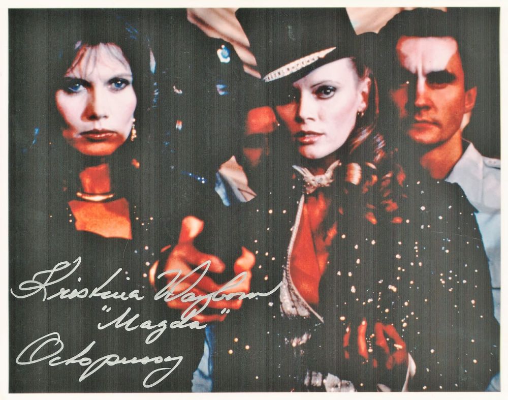 Lot 68: Bond Girl, Kristina Wayborn signed 10x8 colour photograph...