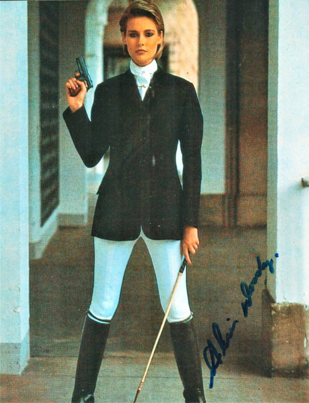 Lot 83: Bond Girl, Alison Doody signed 10x8 colour photograph...