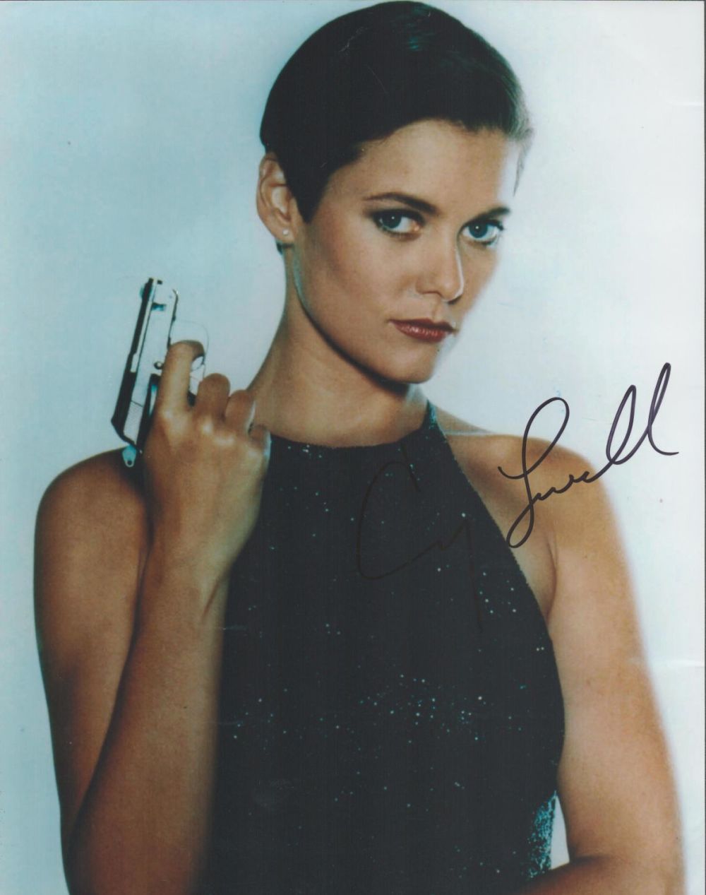 Lot 107: Bond Girl, Carey Lowell signed 10x8 colour photograph...