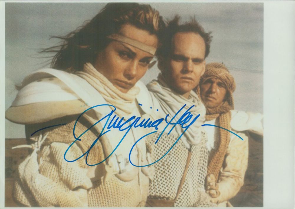 Lot 109: Bond Girl, Virginia Hey signed 12x8 colour photograph....