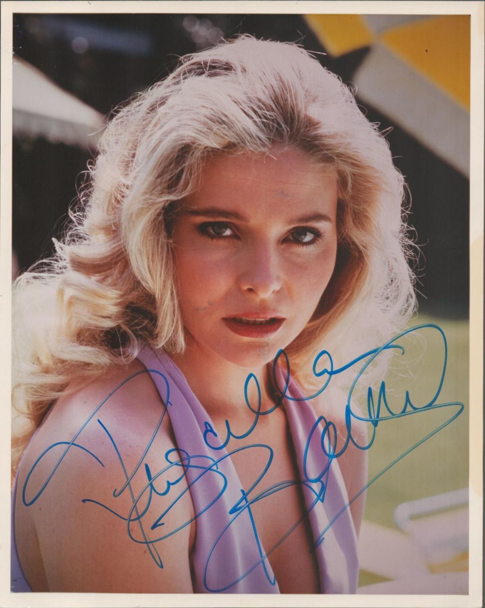Lot 115: Bond Girl, Priscilla Barnes signed 10x8 colour photograph....
