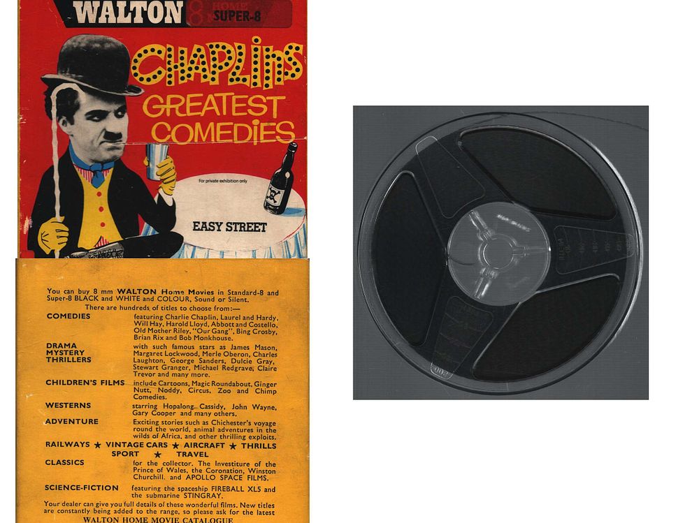 Lot 176: Charlie Chaplin greatest comedies Easy street 8mm home...