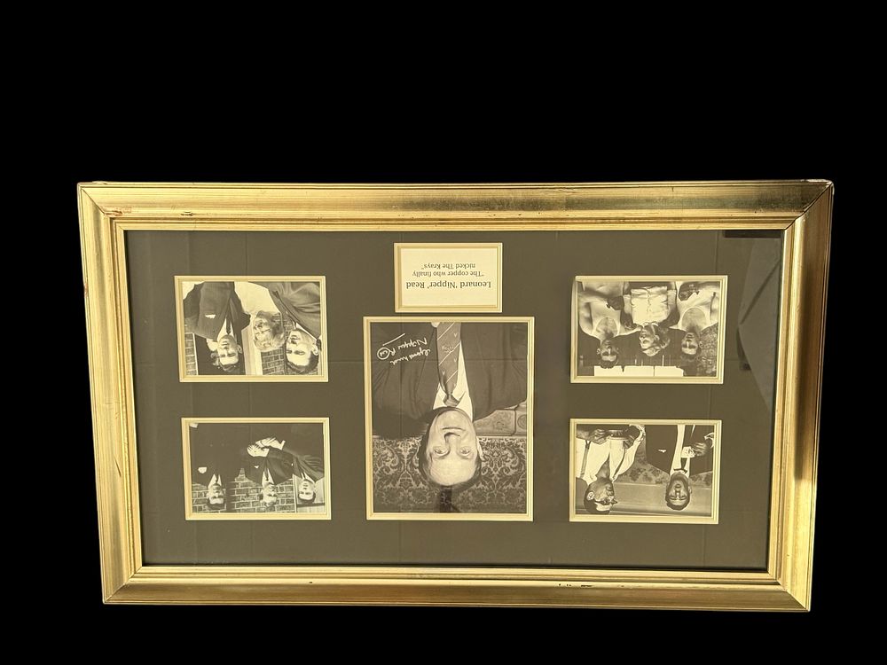 Lot 212: Leonard "Nipper" Read 35x21inch overall framed and mounted...