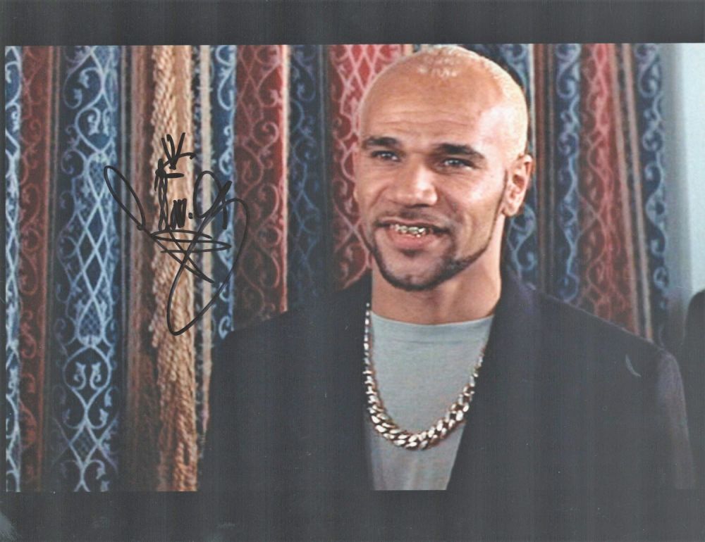 Lot 134: Actor, Goldie (Clifford Price) signed 10x8 colour photograph...