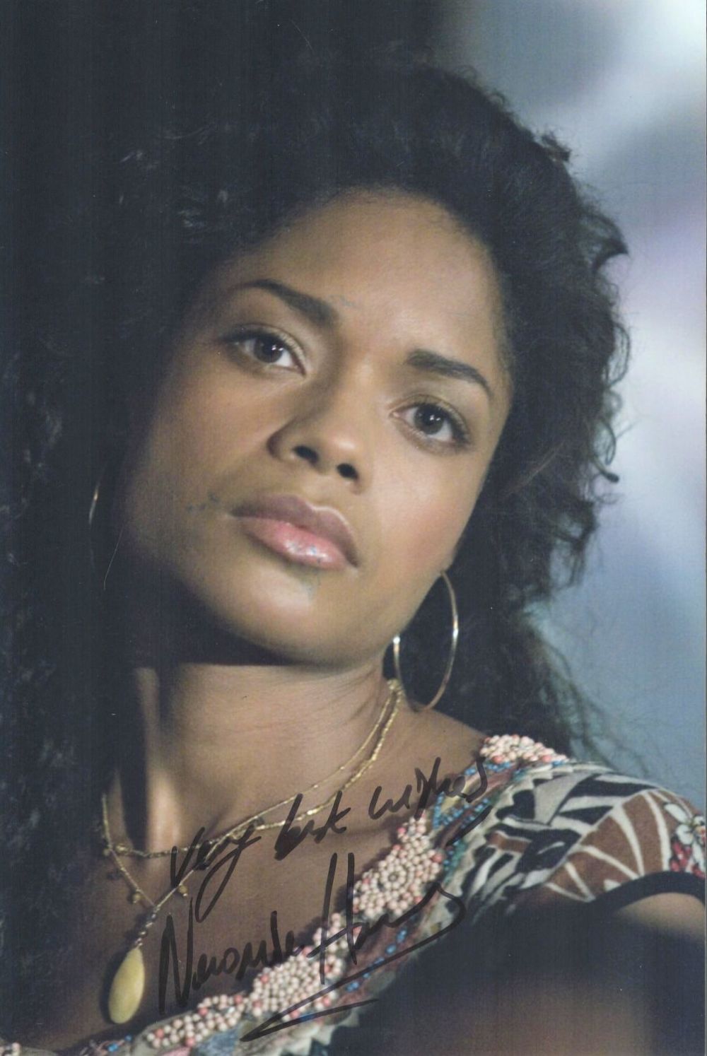 Lot 143: Bond Girl, Naomie Harris signed 10x8 colour photograph....
