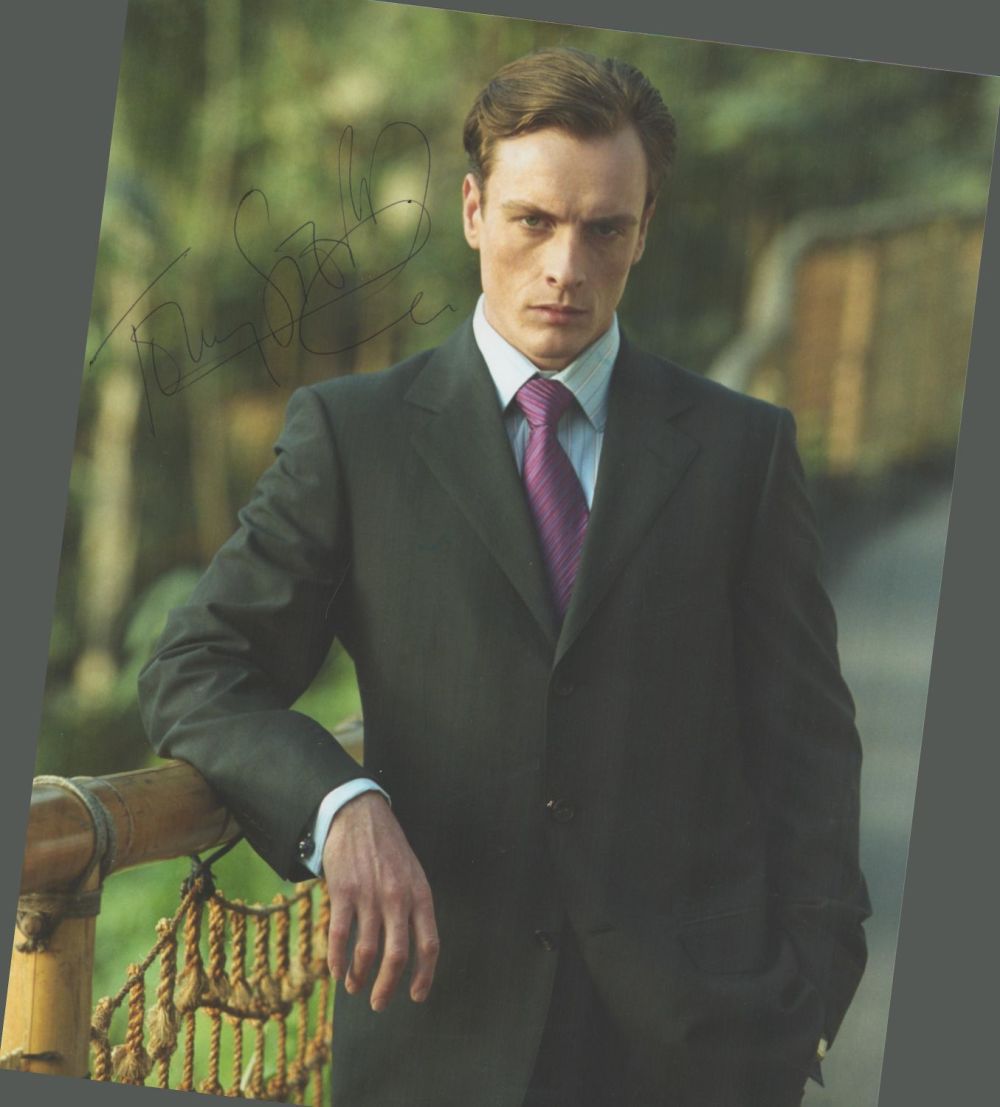 Lot 154: Actor, Toby Stephens signed 10x8 colour photograph. He...
