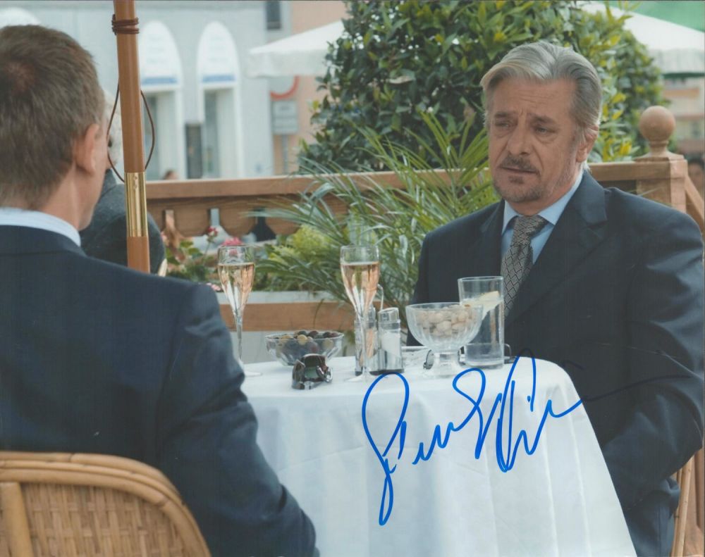 Lot 156: Actor, Giancarlo Giannini signed 10x8 colour photograph pictured...