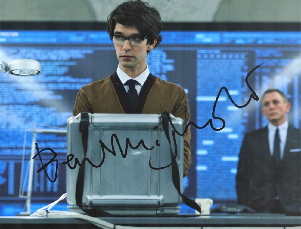 Lot 164: Actor, Ben Whishaw signed 10x8 colour photograph pictured...