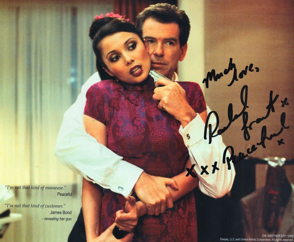 Lot 166: Actor, Rachel Grant signed 12x8 colour photograph pictured...