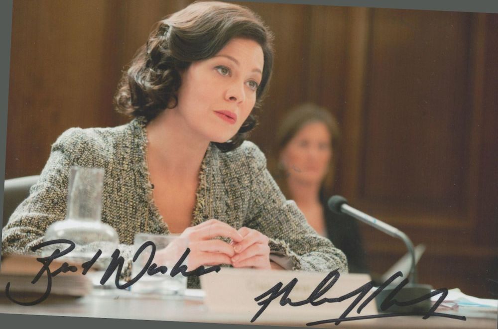 Lot 172: Bond Girl, Helen McCrory signed 6x4 colour photograph....