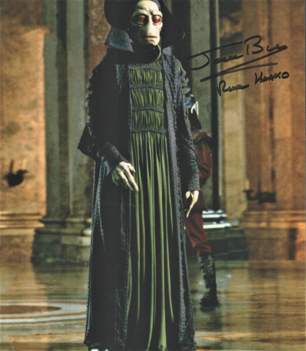 Lot 219: Star Wars Actor, Jerome Blake signed 10x8 colour...