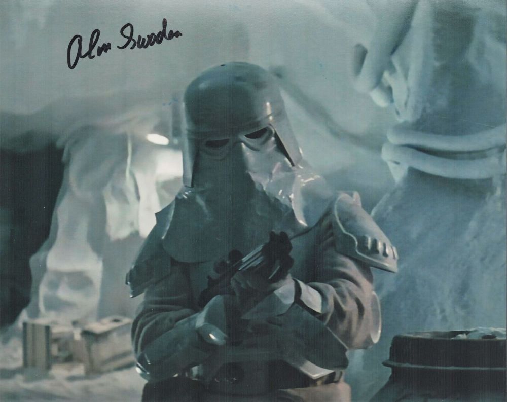 Lot 220: Star Wars Actor, Alan Swaden signed 10x8 colour...