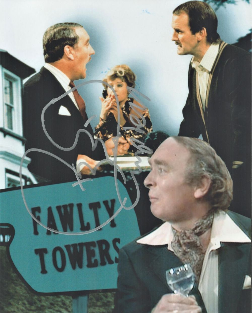 Lot 227: Fawlty Towers Actor, Ken Campbell signed 10x8 colour...