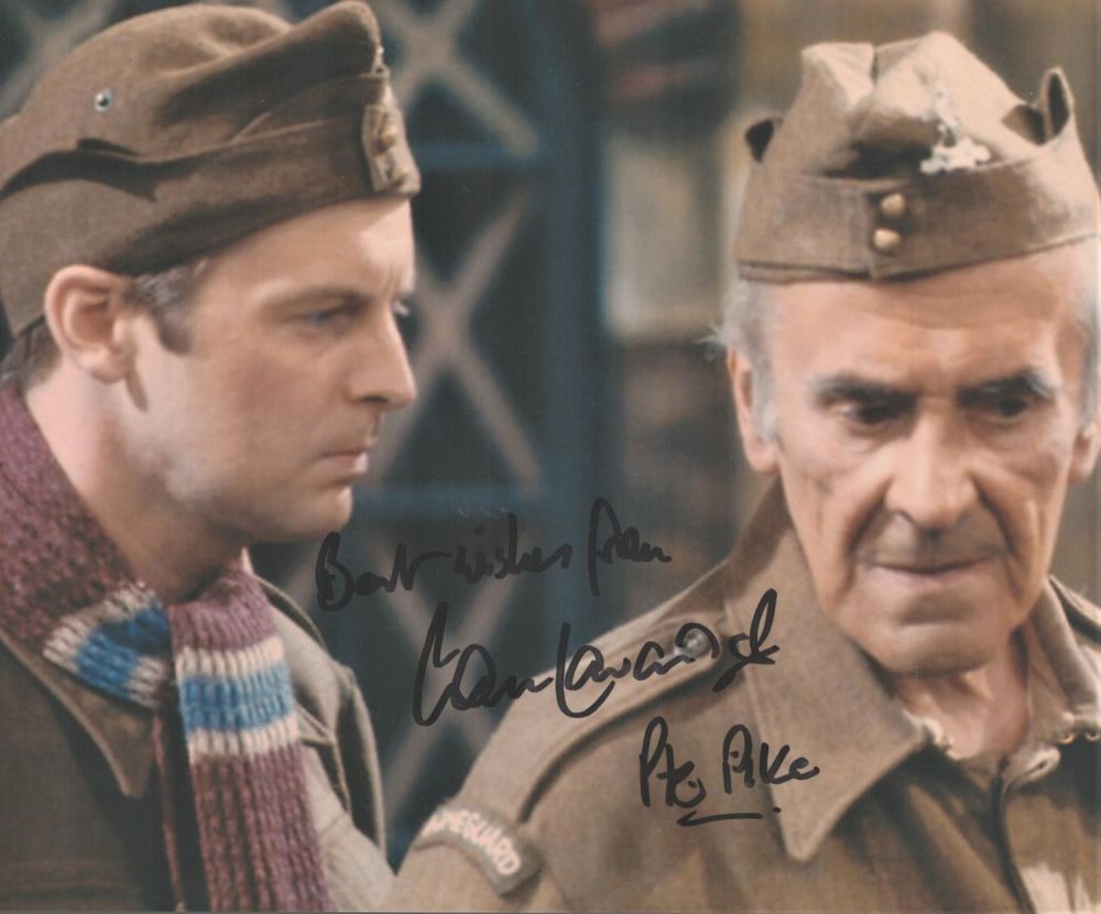 Lot 228: Dads Army Actor, Ian Lavender signed 10x8 colour...