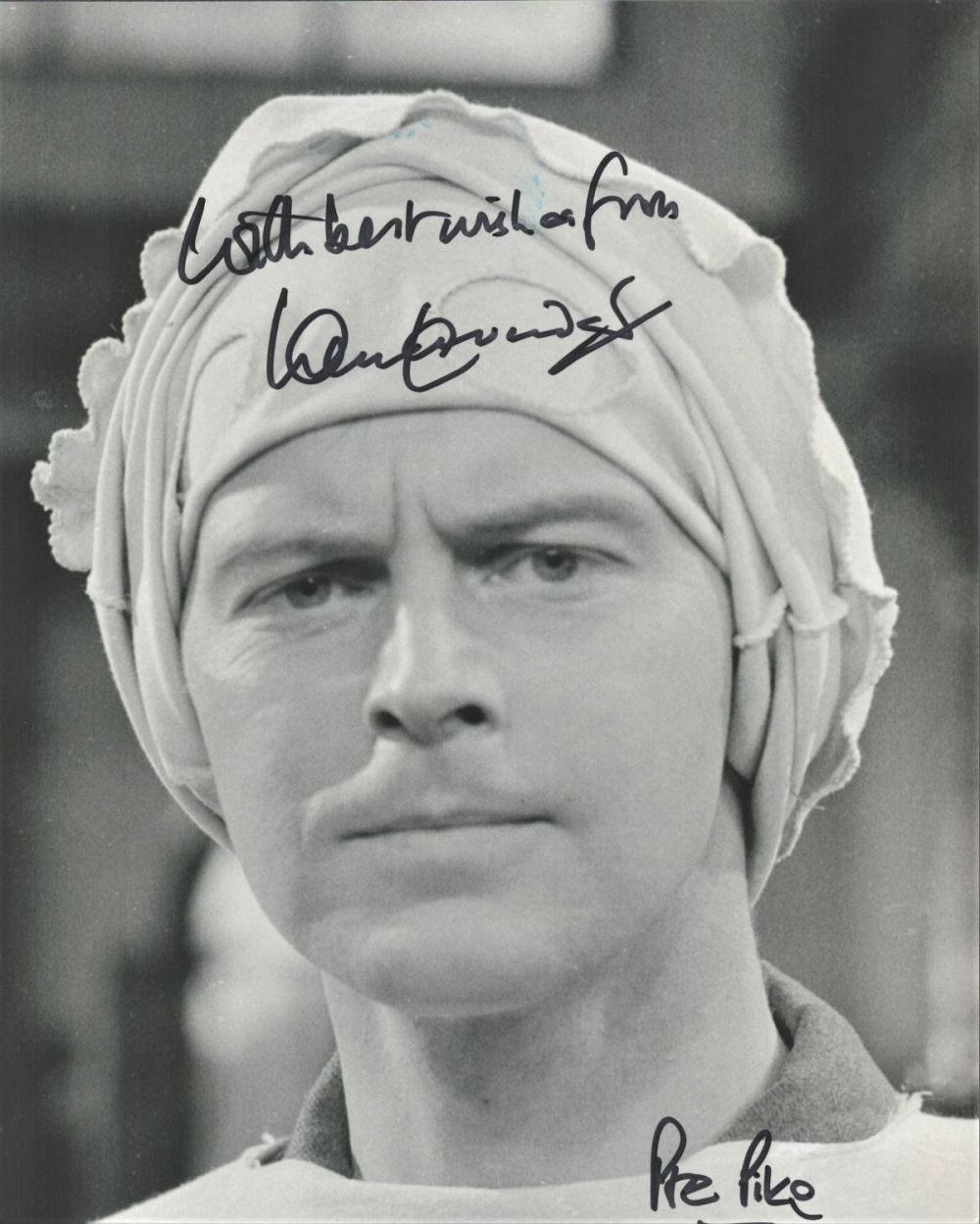 Lot 229: Dads Army Actor, Ian Lavender signed 10x8 photograph....