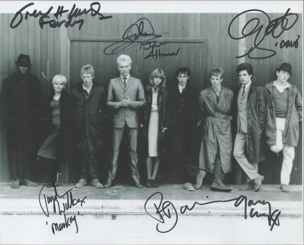 Lot 232: Quadrophenia multi signed 10x8 black and white photograph....