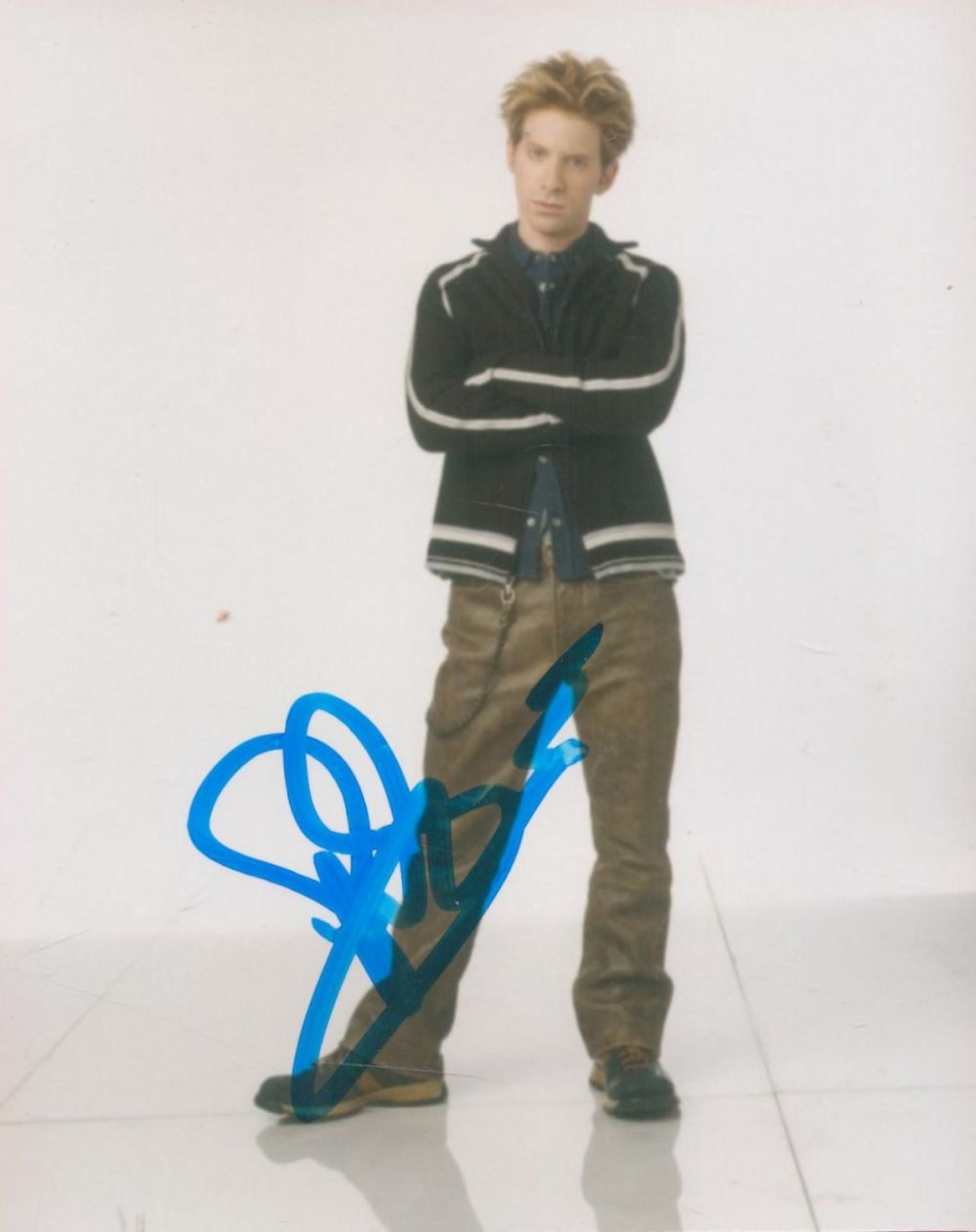 Lot 247: Actor, Seth Green signed 6x5 colour photograph. Green...