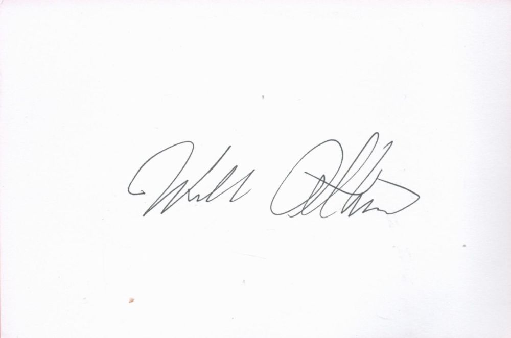 Lot 279: Ghostbusters Actor, William Atherton signed 6x4 white card...