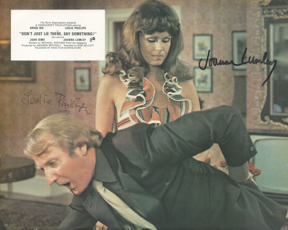 Lot 379: Don't Just Lie There, Say Something!, a signed...