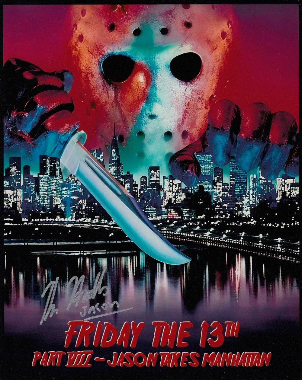 Lot 402: Blowout Sale! Friday 13th Kane Hodder hand signed...