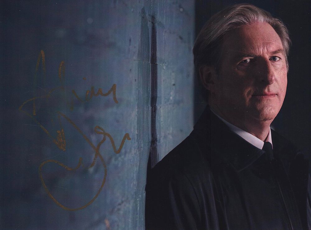 Lot 162: Adrian Dunbar signed 7x6inch Line of Duty colour...