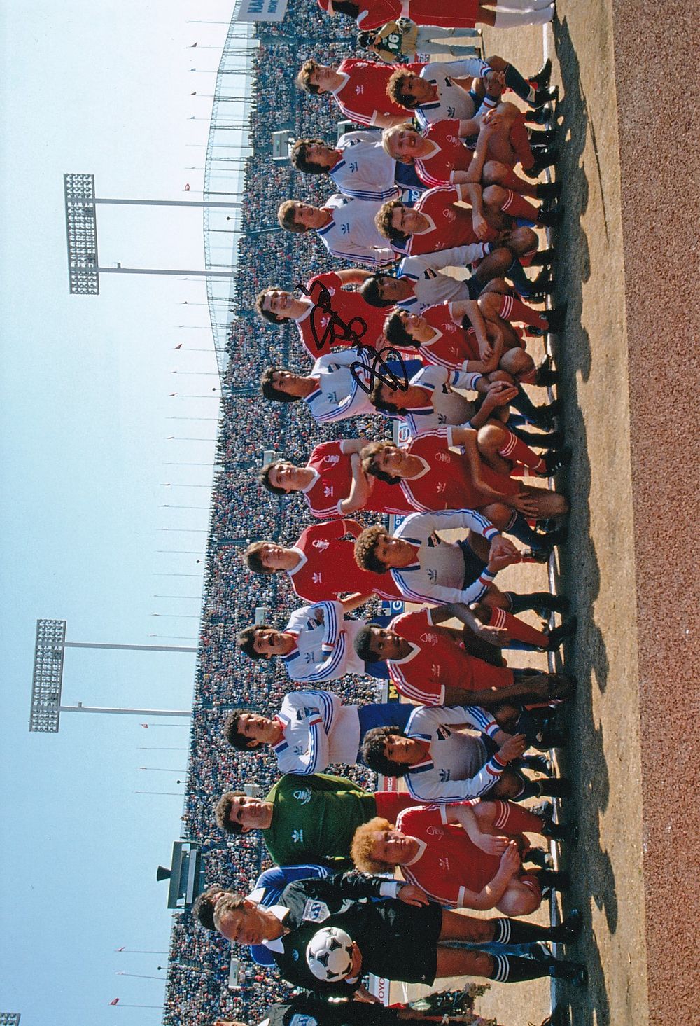 Lot 216: Autographed LARRY LLOYD 12 x 8 photo :...