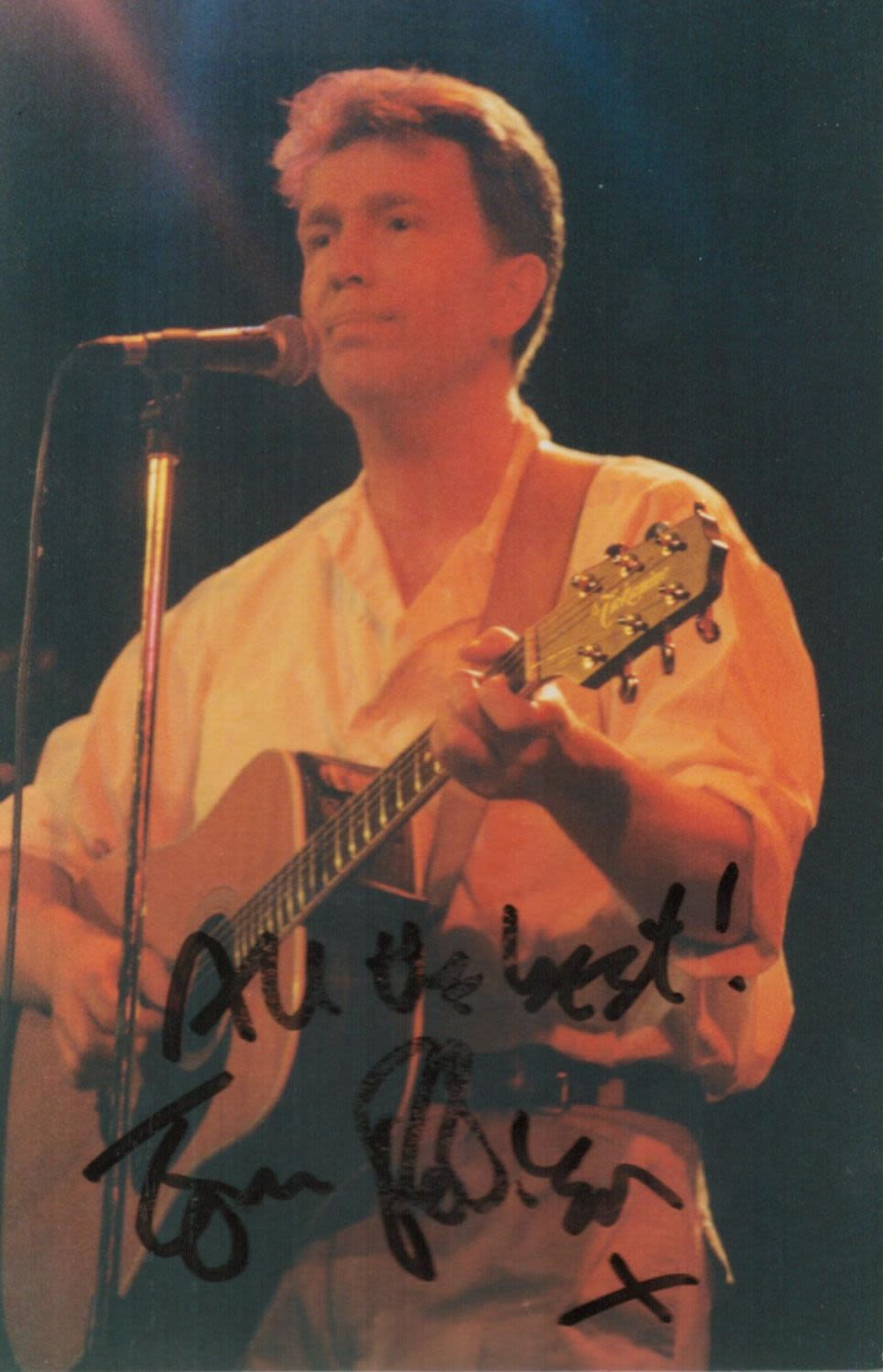 Lot 476: Tom Robinson signed 6x4 colour photo. Robinson (born...