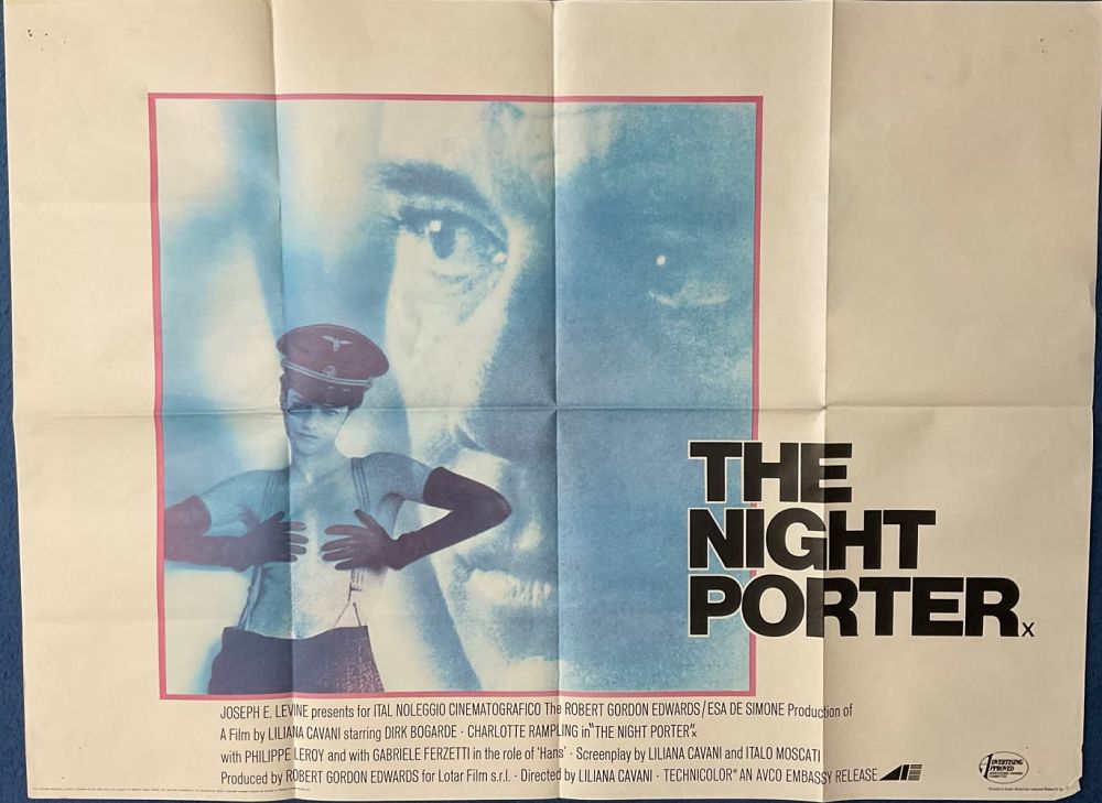 Lot 550: The Night Porter, Original Cinema Movie Poster starring...