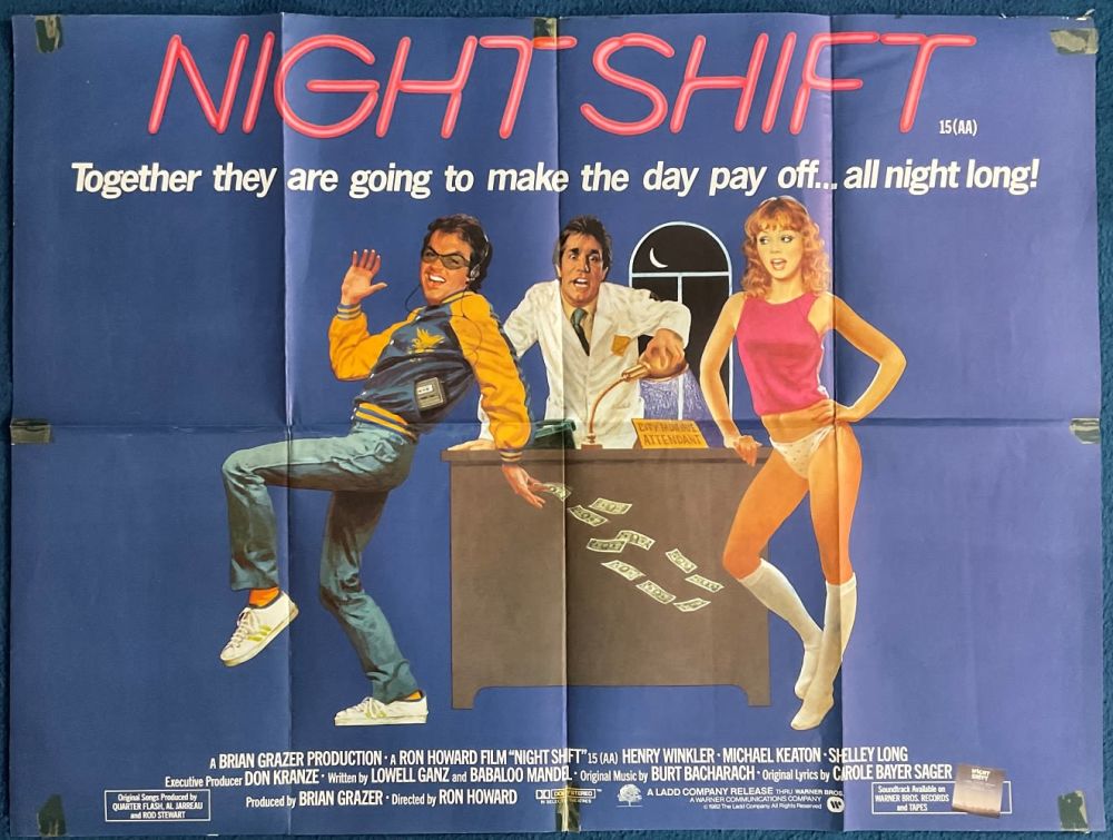 Lot 567: Night Shift, Original Cinema Movie Poster starring Henry...