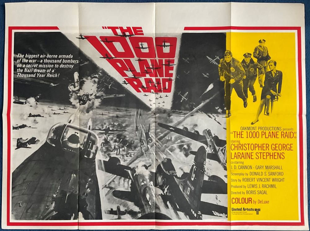 Lot 587: The 1000 Plane Raid, Original Cinema Movie Poster...