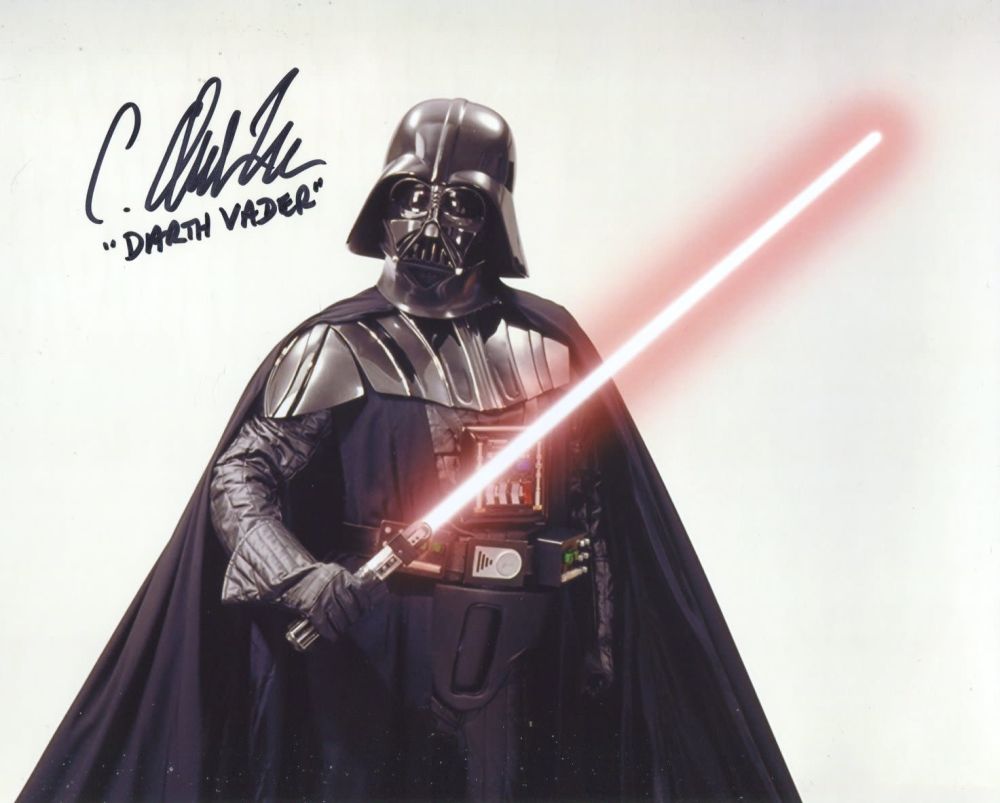 Lot 654: Star Wars The Phantom Menace Darth Vader body...