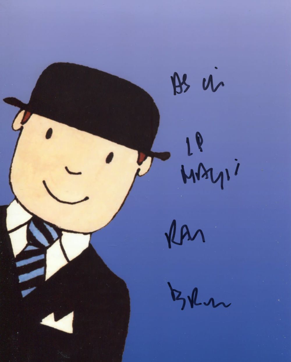 Lot 667: Mr Benn 8x10 photo from the children's TV...