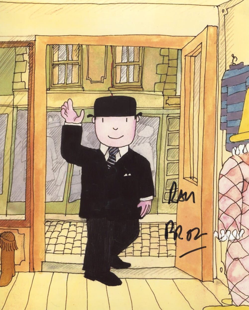 Lot 674: Mr Benn 8x10 photo from the children's TV...