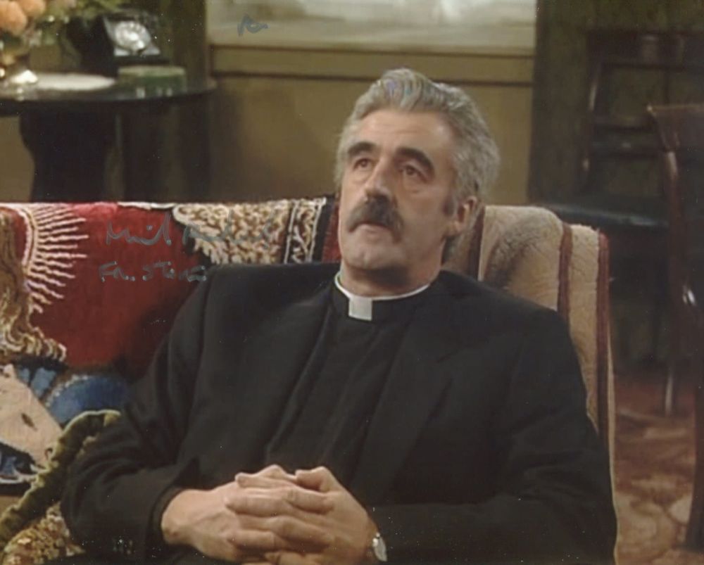 Lot 676: Father Ted comedy series 8x10 photo signed by...
