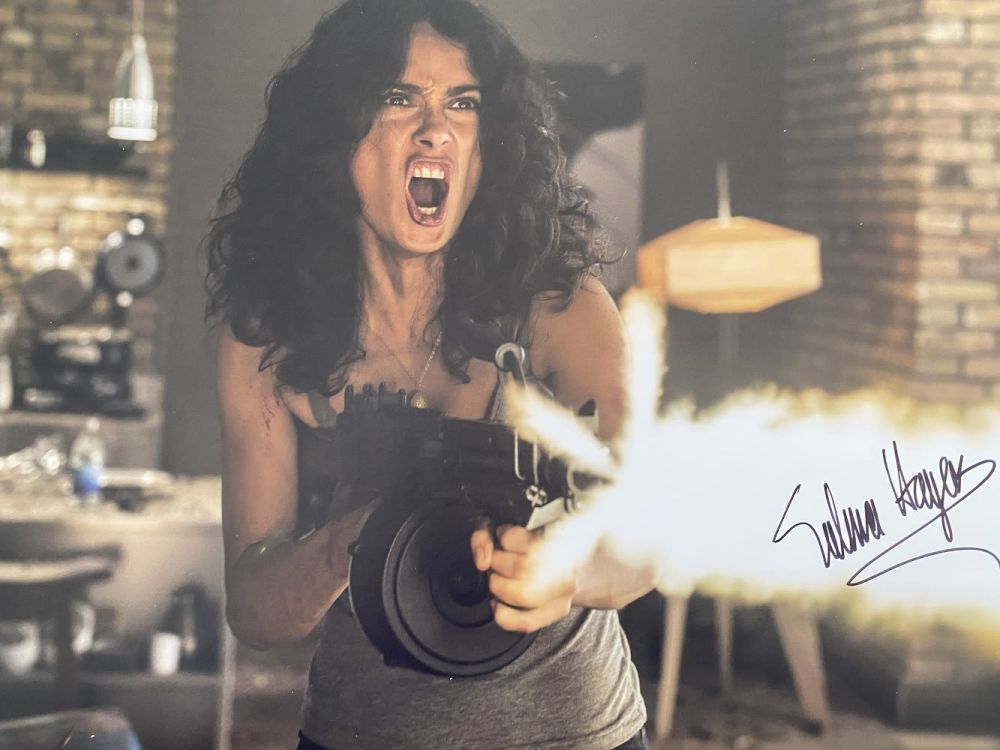 Lot 688: Selma Hayek (Desperado and From Dusk till Dawn)...