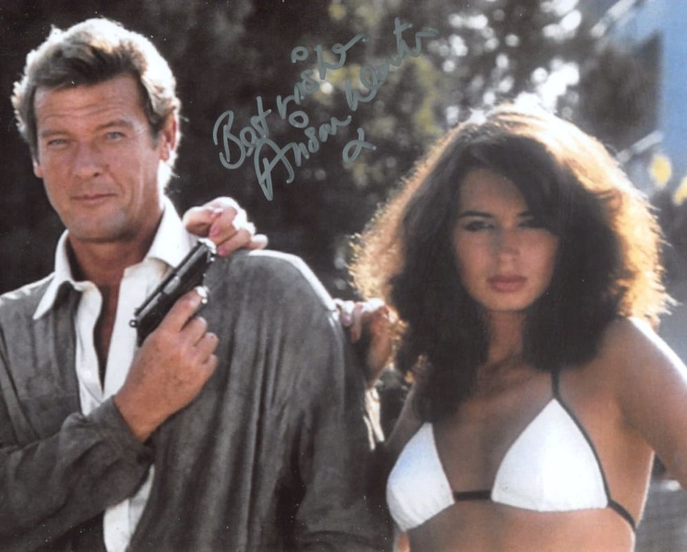 Lot 715: 007 James Bond movie Octopussy 8x10 photo signed...