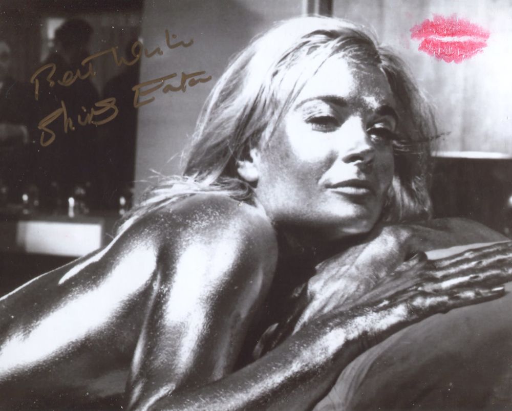 Lot 730: 007 James Bond actress Shirley Eaton signed and...