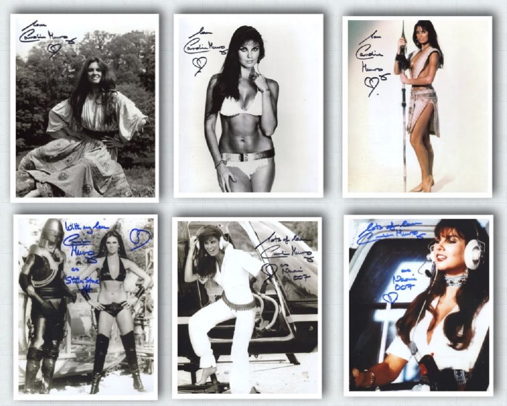 Lot 777: James Bond 007 collection of SIX different 8x10...