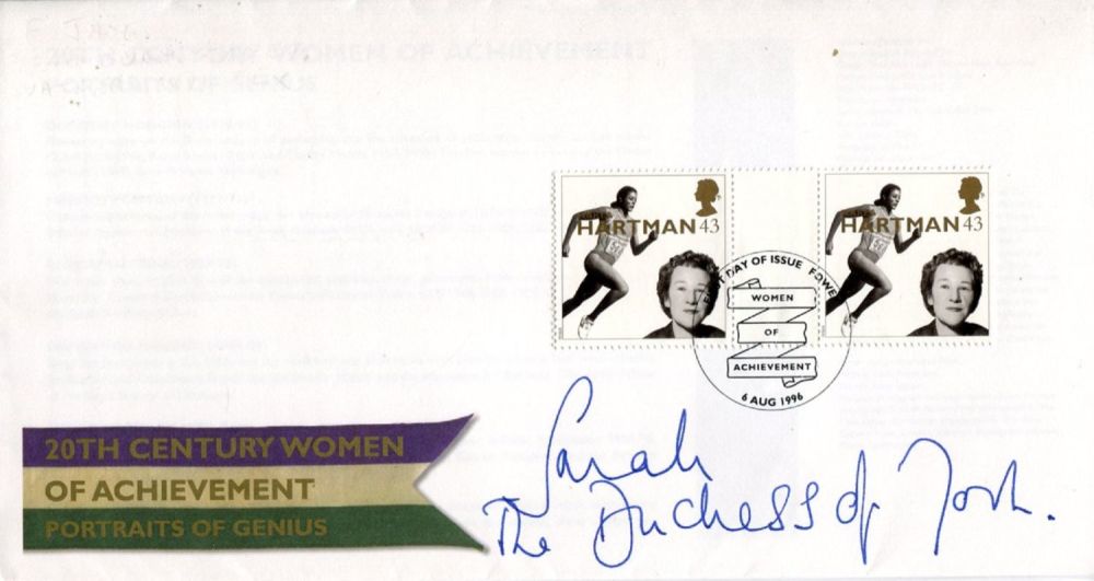 Lot 797: HRH Sarah The Duchess of York signed women...