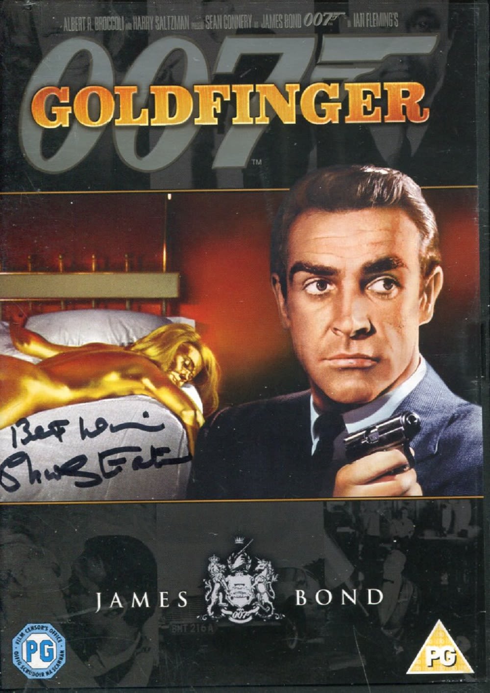 Lot 813: 007 James Bond movie Goldfinger DVD complete with...