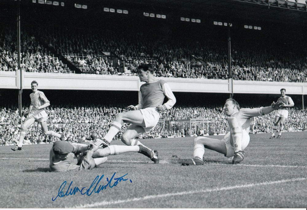 Lot 907: Autographed Alan Skirton 12 X 8 Photo B/W,...