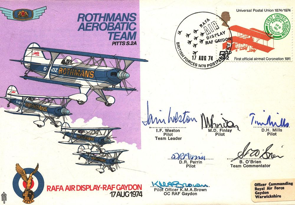 Lot 177: I.F. Weston, M.D. Finlay, D.H. Mills, D.R. Perrin,...