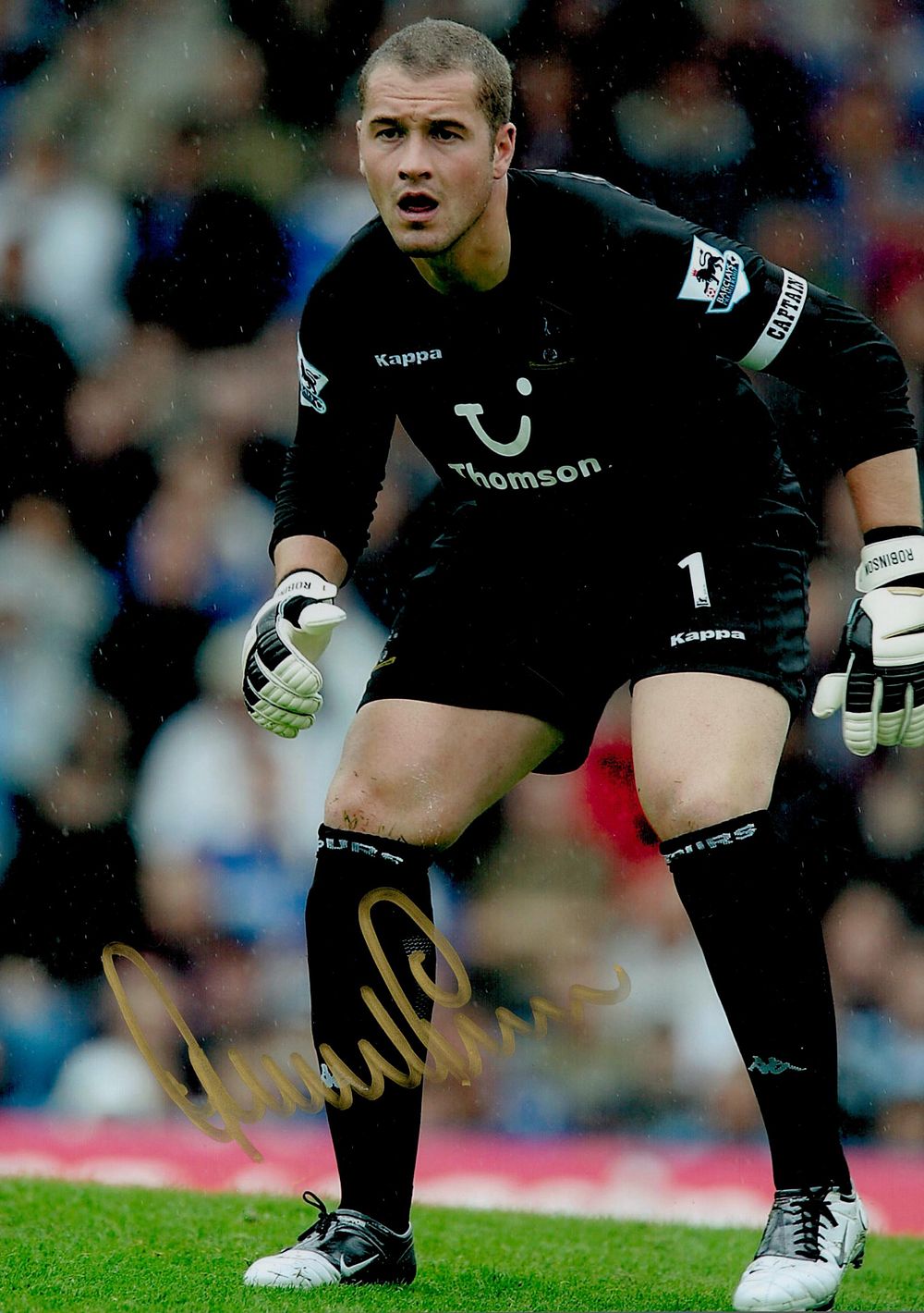 Lot 366: Paul Robinson signed 12.8 inch Tottenham Hotspur colour...