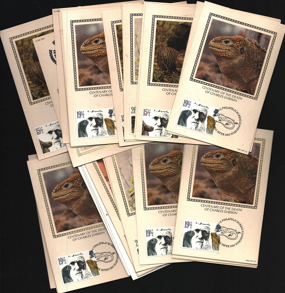 Lot 388: FDC postcard collection. Over 20 in collection appx....
