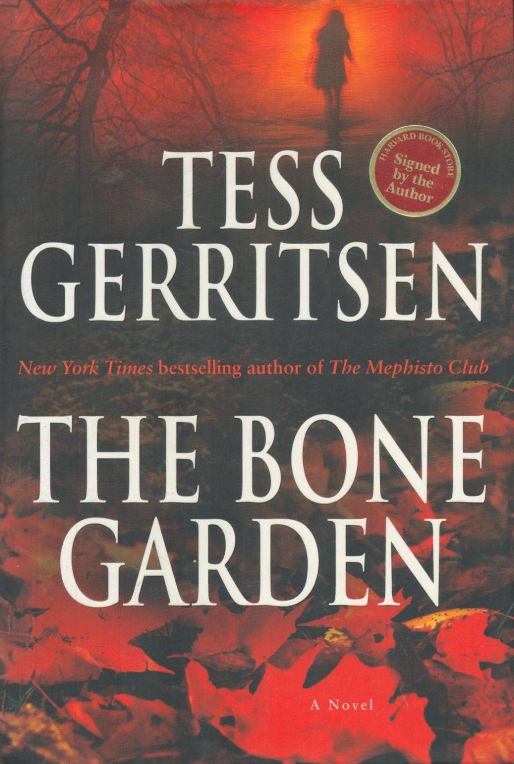 Lot 107: Tess Gerritsen Signed Book The Bone Garden Hardback...