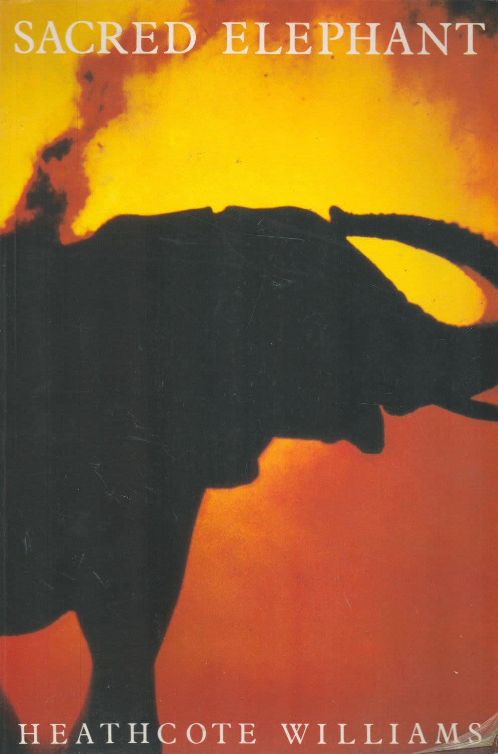 Lot 108: Heathcote Williams Signed Book Sacred Elephant Softback Book...