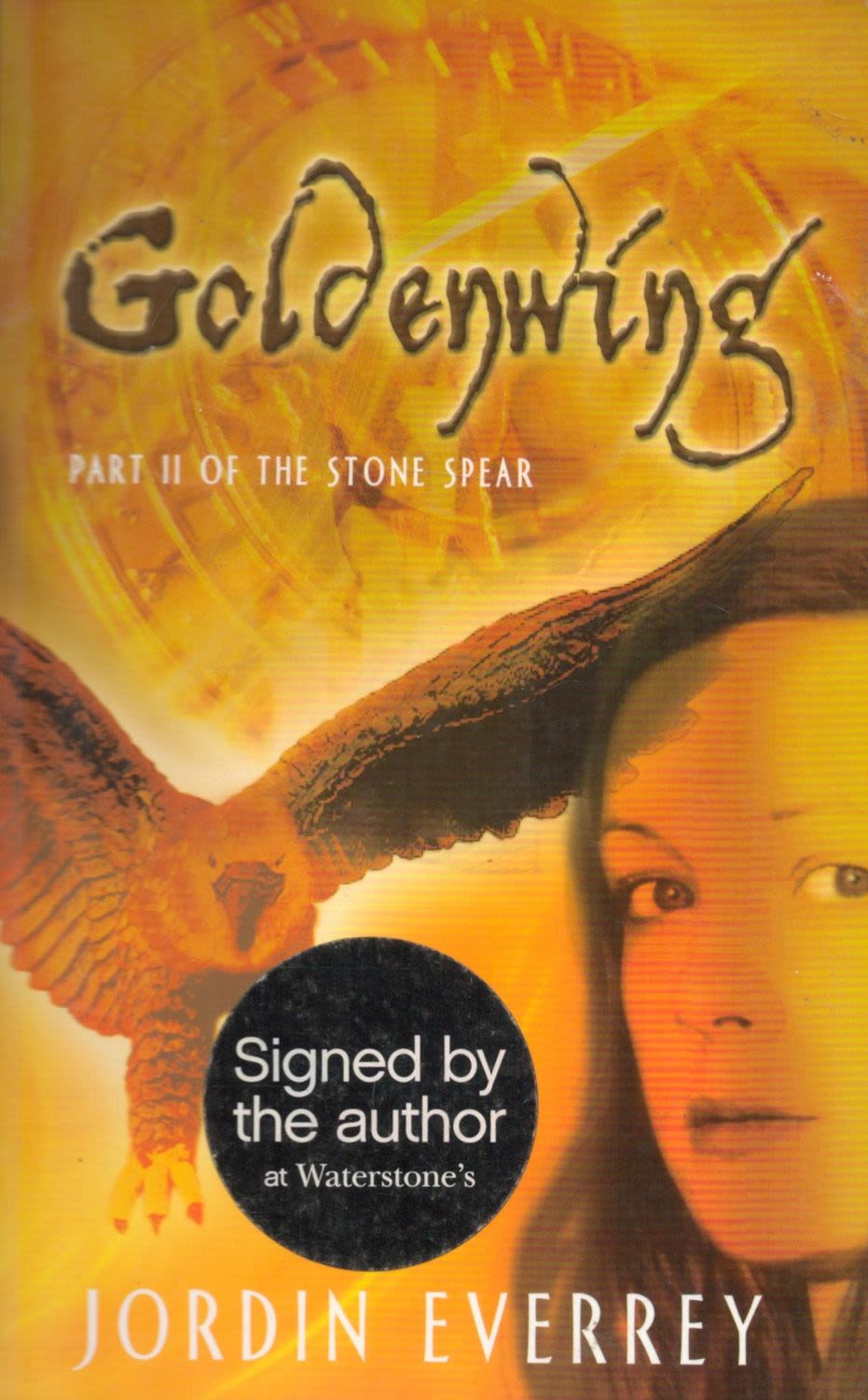 Lot 131: Jordin Everrey Signed Book Goldenwing Softback Book 2005...