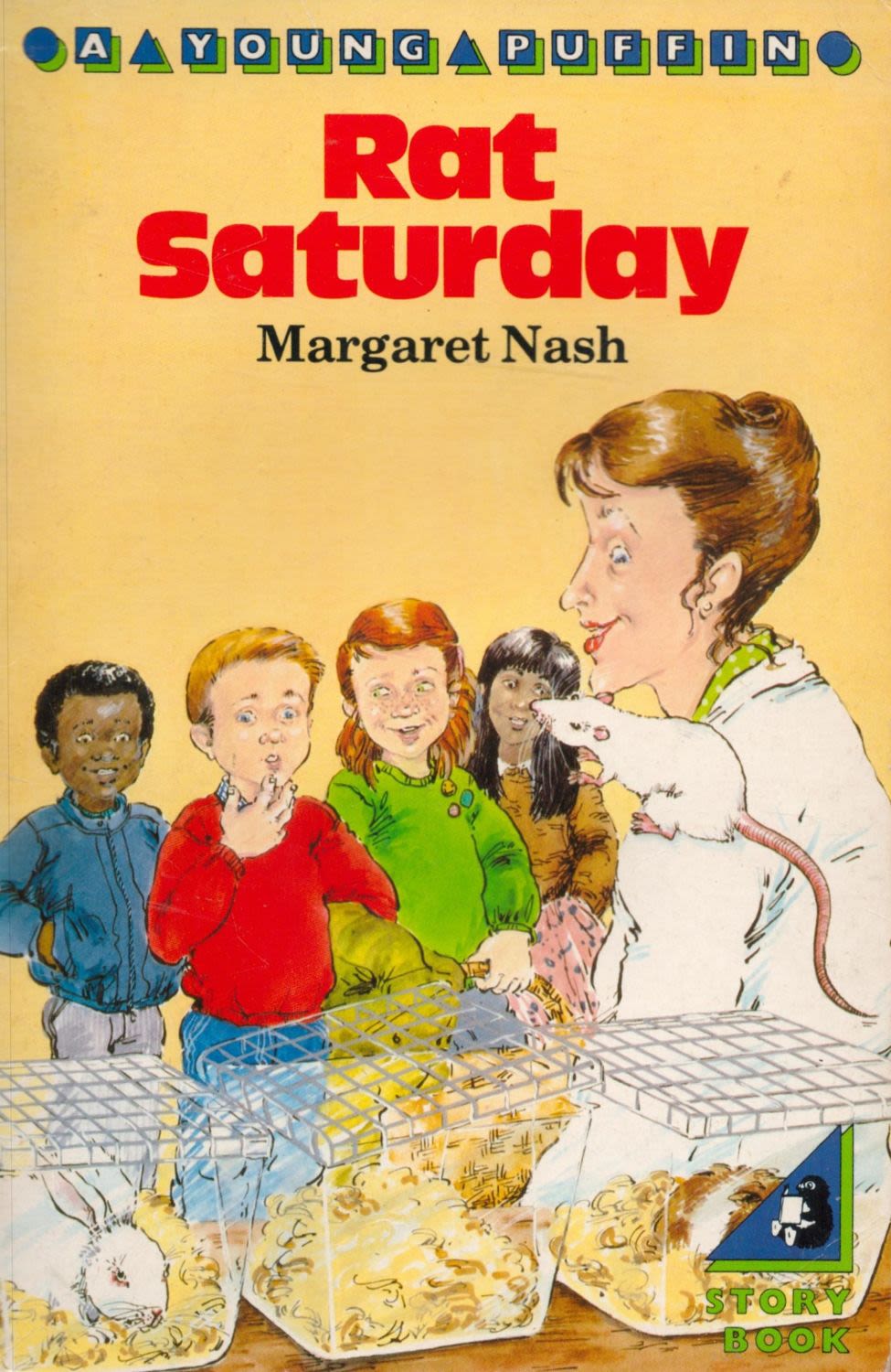 Lot 156: Margaret Nash Signed Book Rat Saturday Softback Book...