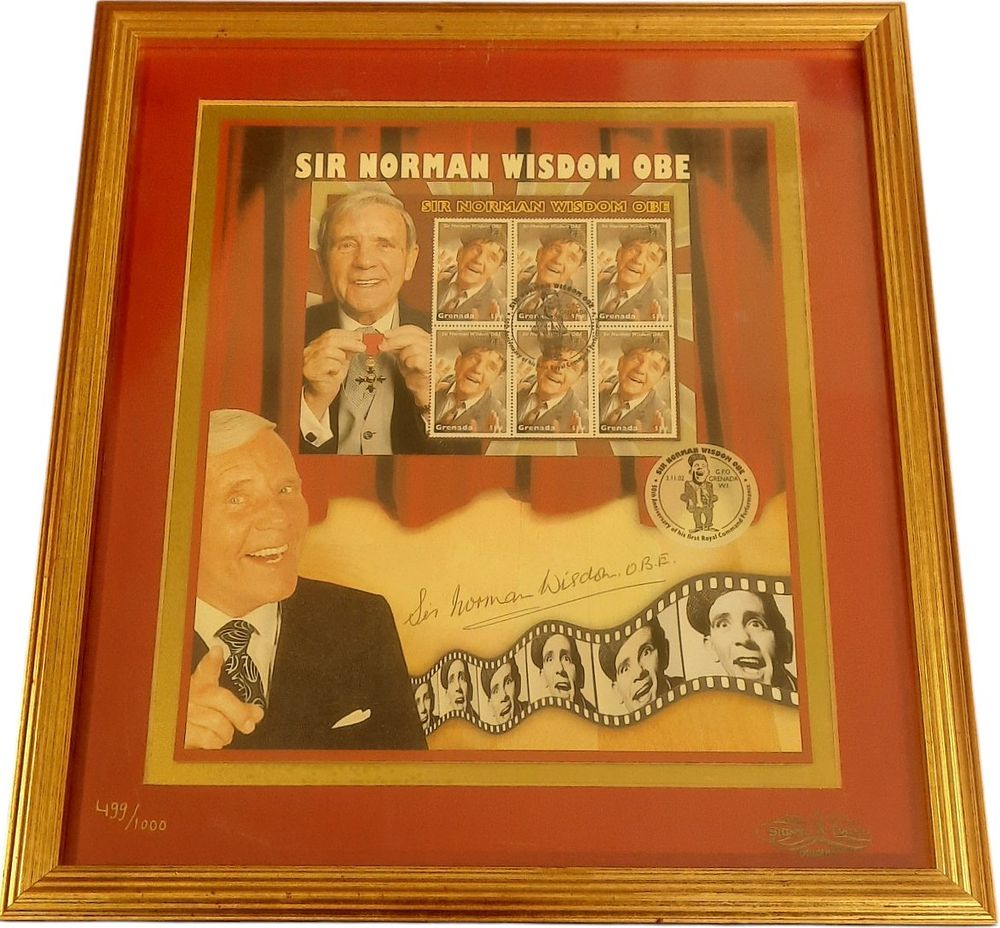 Lot 544: Sir Norman Wisdom OBE signed limited 499 of...